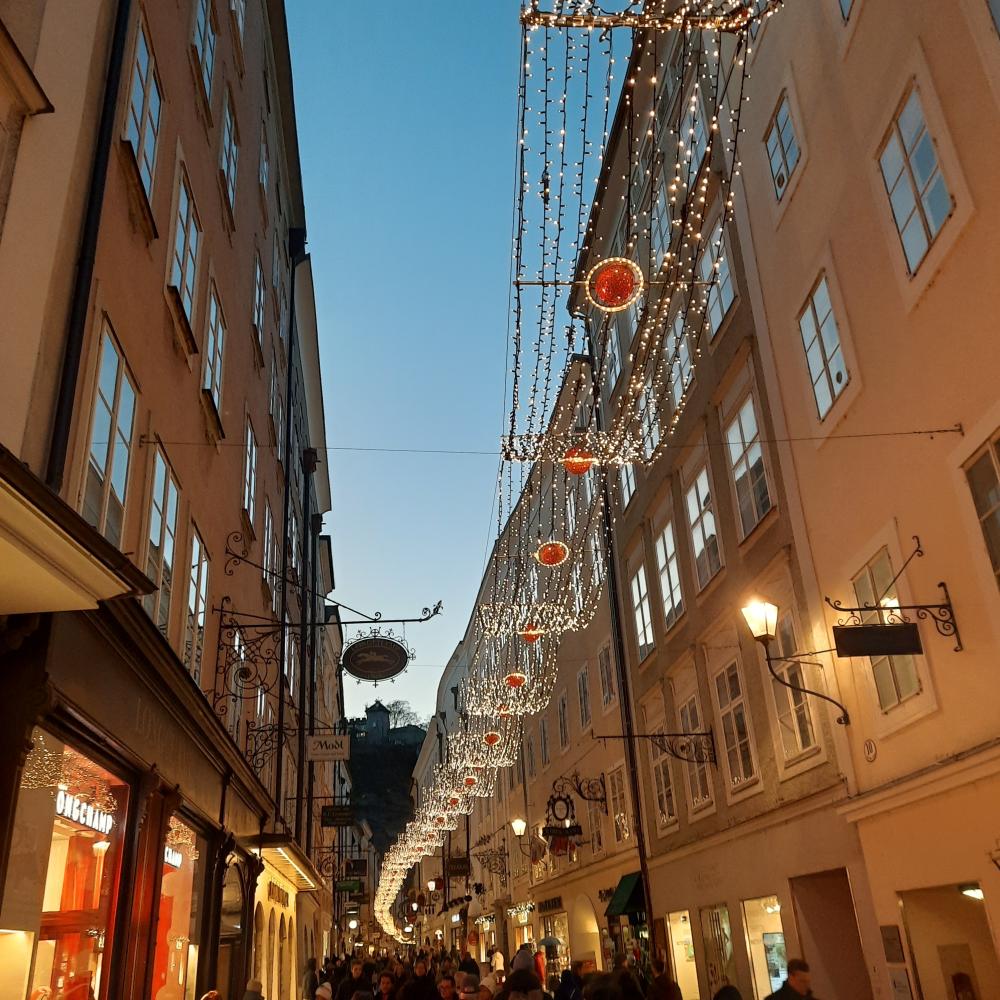 Musikkapelle Huben in Osttirol Musikausflug Christkindlmarkt Salzburg