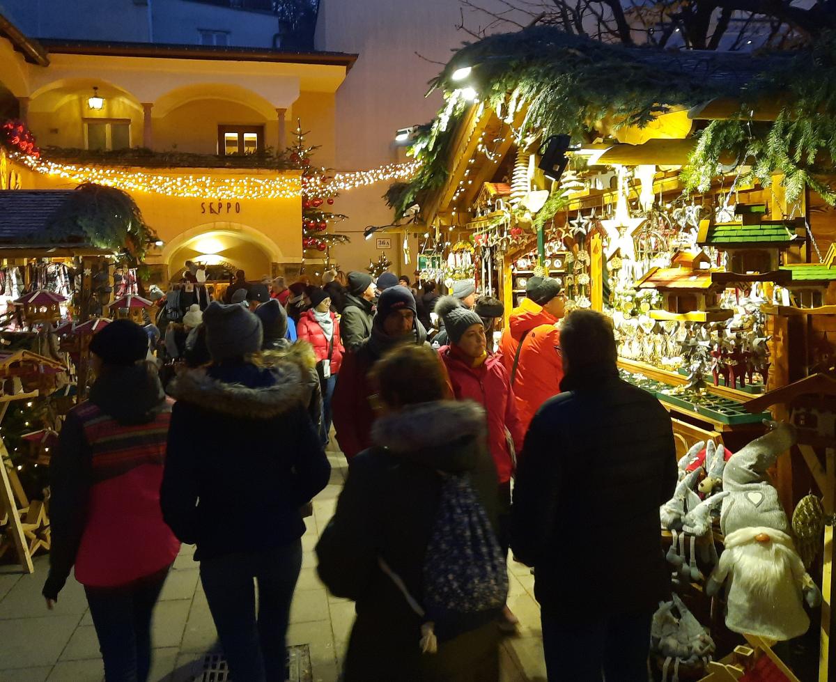 Musikkapelle Huben in Osttirol Musikausflug Christkindlmarkt Salzburg