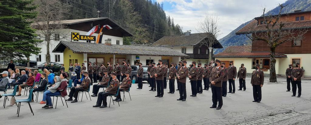 Musikkapelle Huben in Osttirol Huben Osttirol Florianifeier 2021
