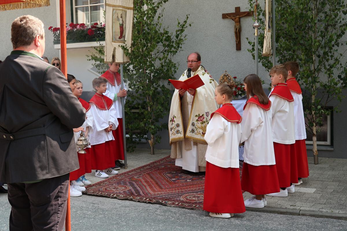 Musikkapelle Huben in Osttirol Kirchtagsfest 2023