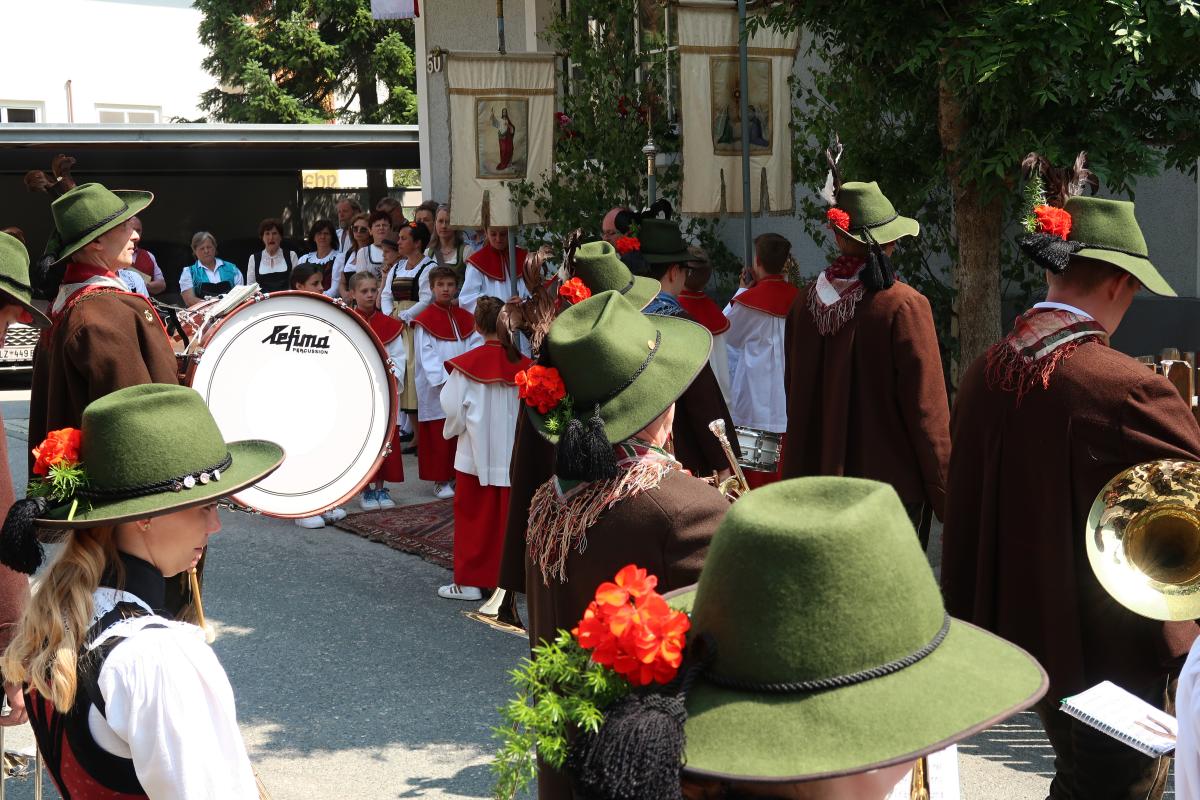 Musikkapelle Huben in Osttirol Kirchtagsfest 2023