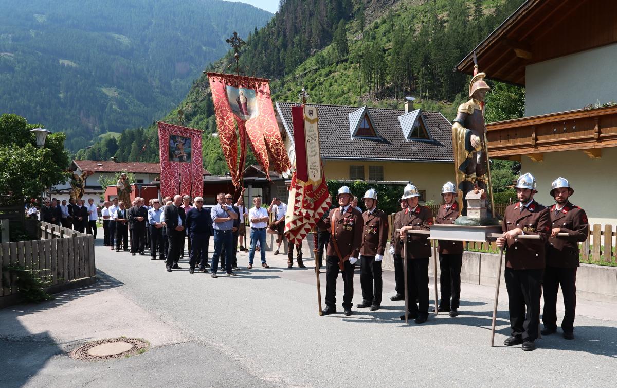 Musikkapelle Huben in Osttirol Kirchtagsfest 2023