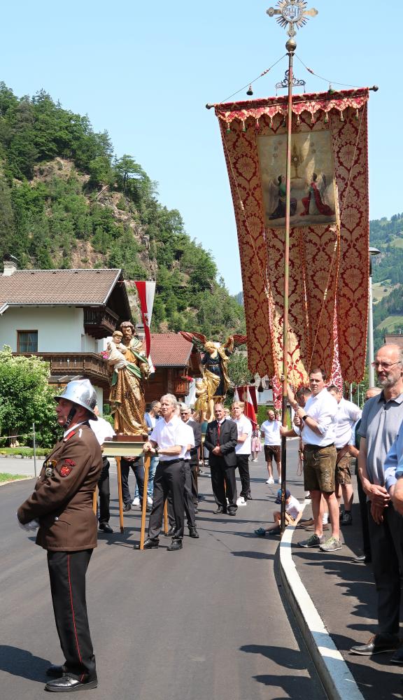 Musikkapelle Huben in Osttirol Kirchtagsfest 2023