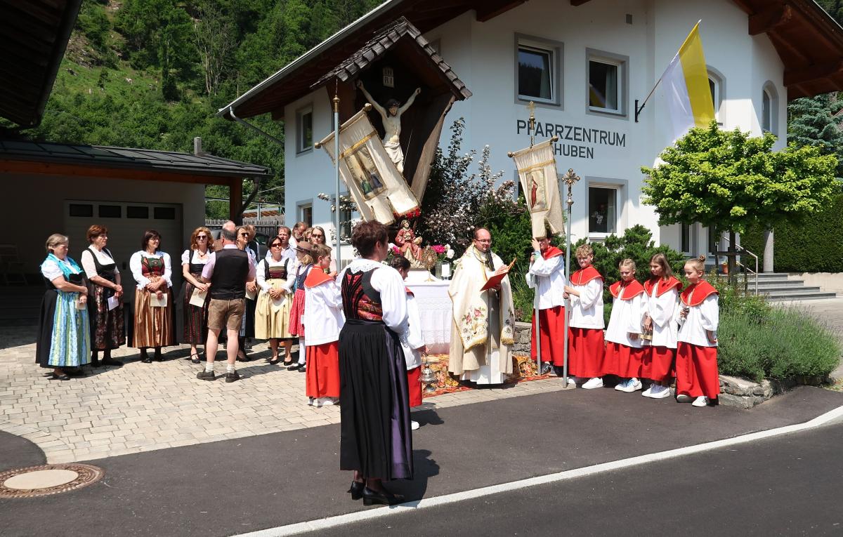 Musikkapelle Huben in Osttirol Kirchtagsfest 2023