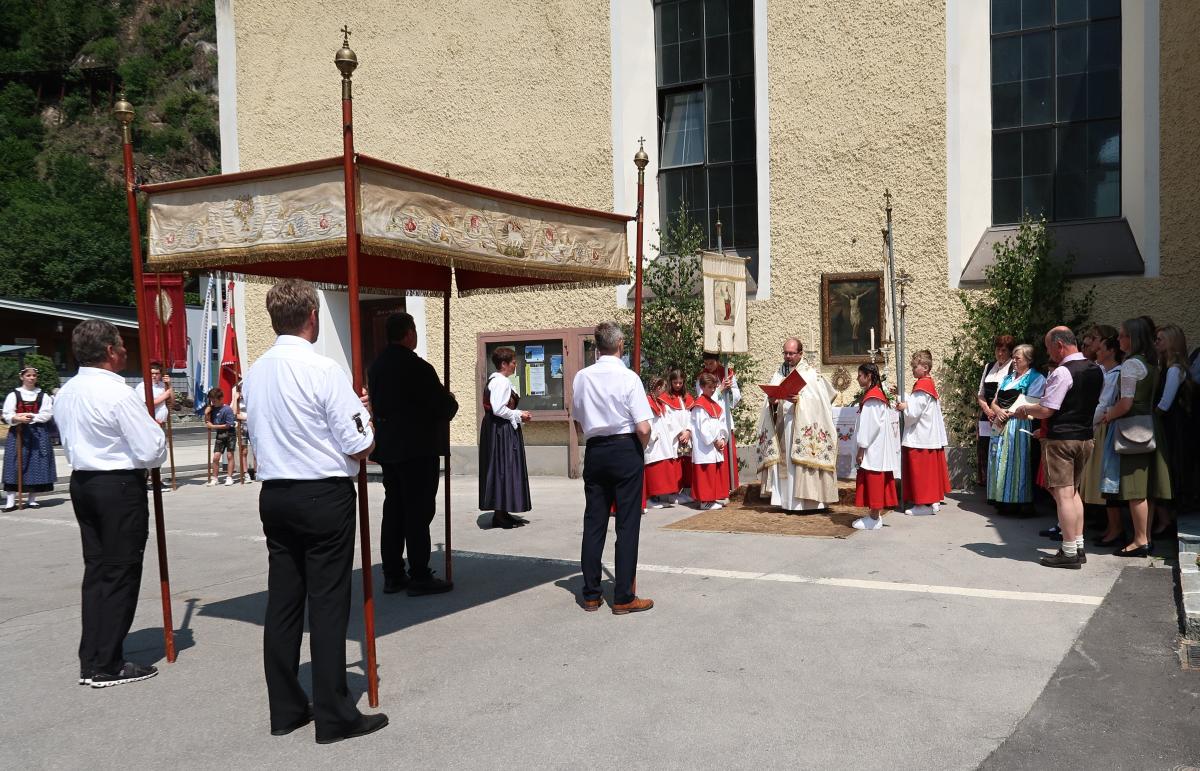 Musikkapelle Huben in Osttirol Kirchtagsfest 2023