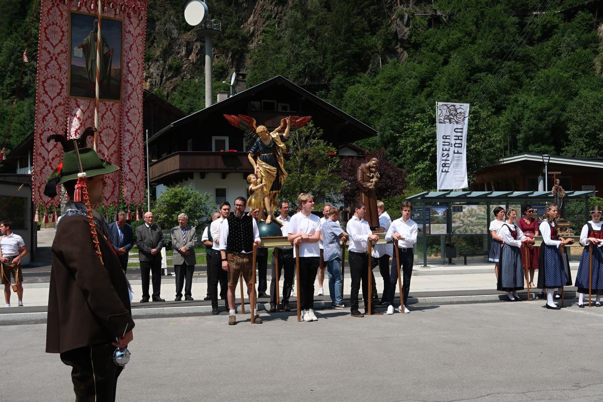 Musikkapelle Huben in Osttirol Kirchtagsfest 2023