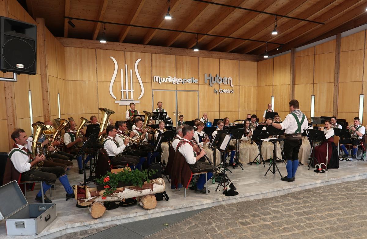 Musikkapelle Huben in Osttirol Kirchtagsfest 2023