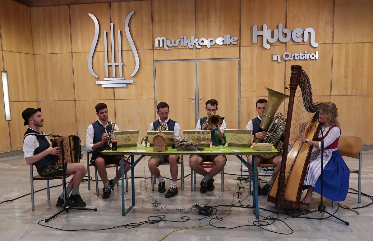 Musikkapelle Huben in Osttirol Kirchtagsfest 2023