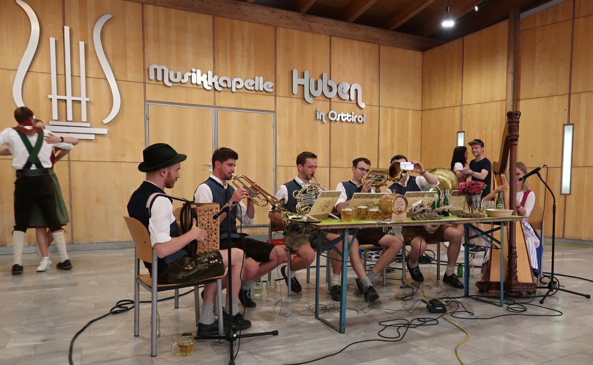 Musikkapelle Huben in Osttirol Kirchtagsfest 2023