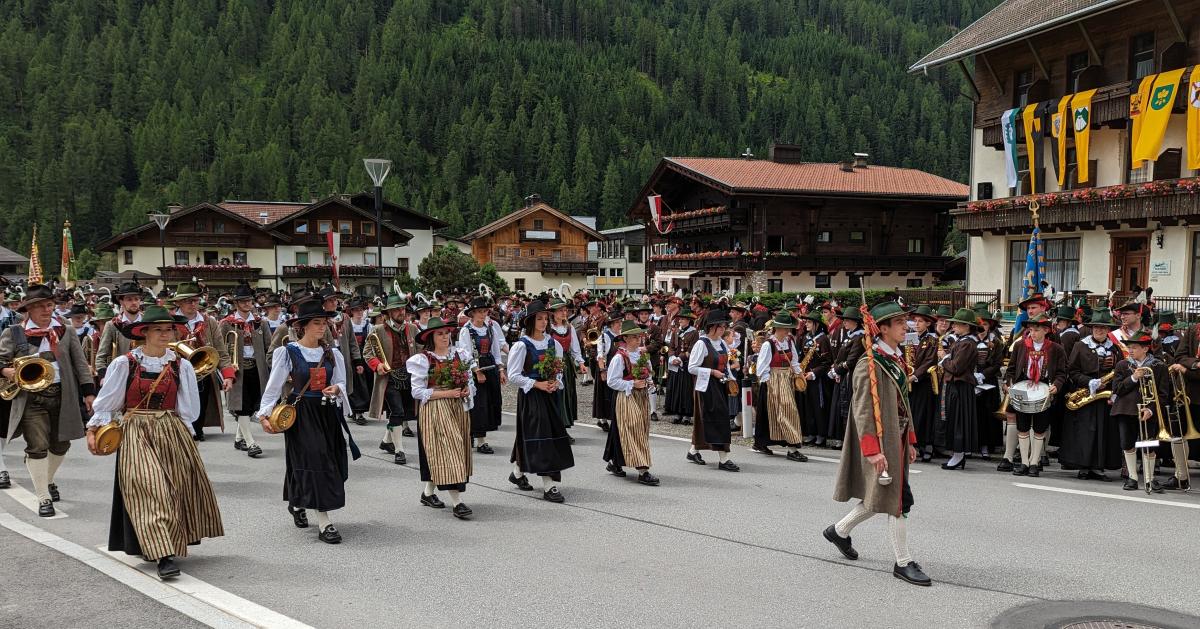 69. Iseltaler Bezirksmusikfest in St. Jakob