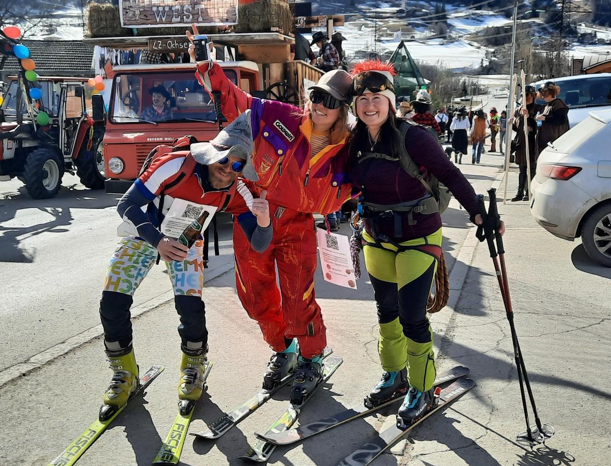 Musikkapelle Huben in Osttirol Faschingsumzug Matrei in Osttirol 2023